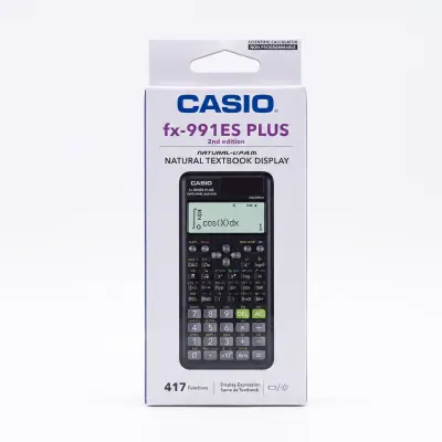 آلة حاسبة علمية كاسيو CASIO fx-991ES PLUS الإصدار الثاني (417 وظيفة)