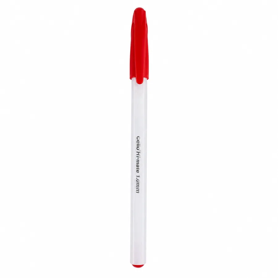 قلم جاف JEWEL Tri-Mate – 1.0 مم – أحمر